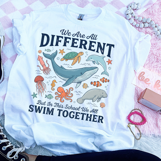 Swim Together DTF Transfer
