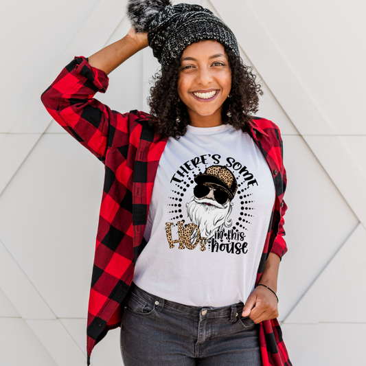 There's Some Ho's In This House Santa DTF