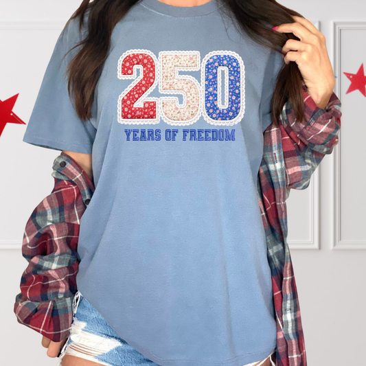 250 Years Freedom DTF Transfer