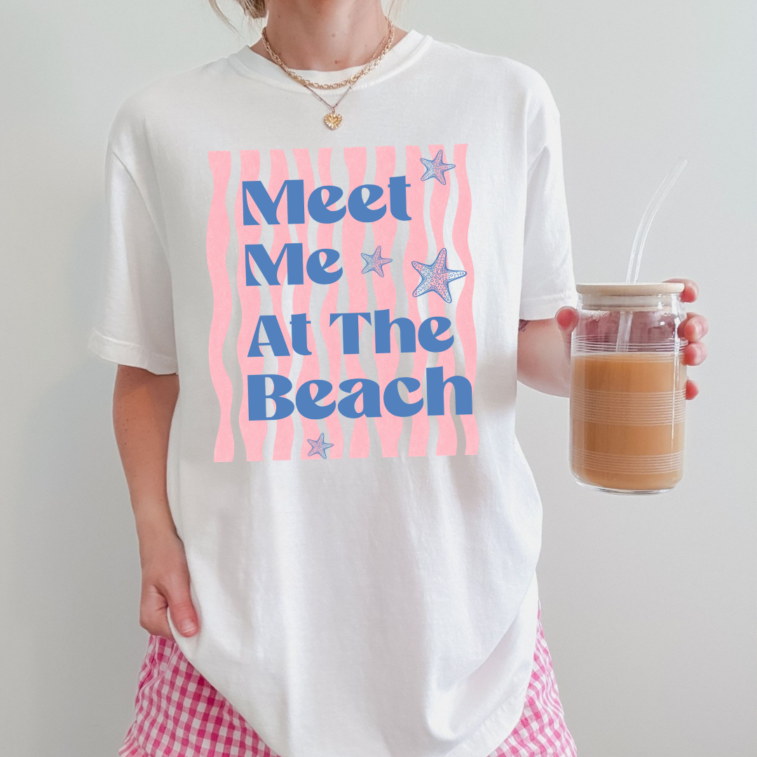 Meet Me At The Beach DTF Transfer