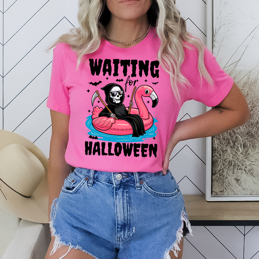 Waiting For Halloween Floaty DTF Transfer