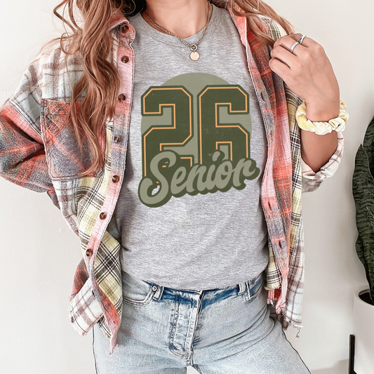 Retro Senior 2026 DTF Transfer