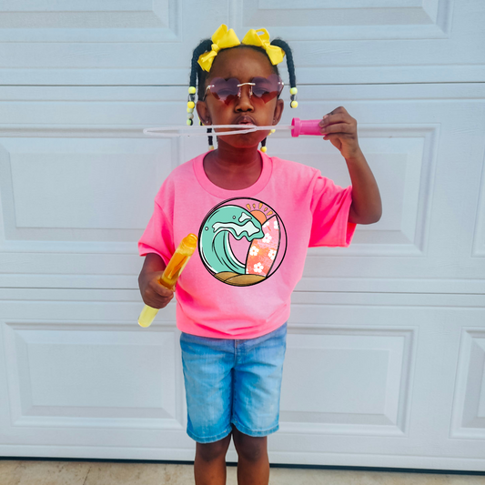 Beach Circle DTF Transfer