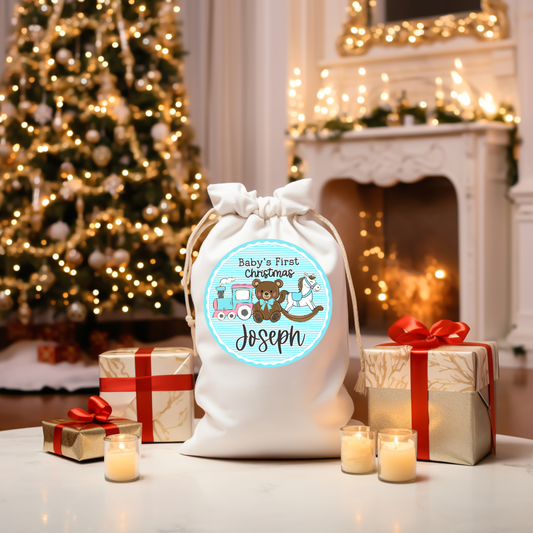 *Baby's First Christmas custom DTF Transfer