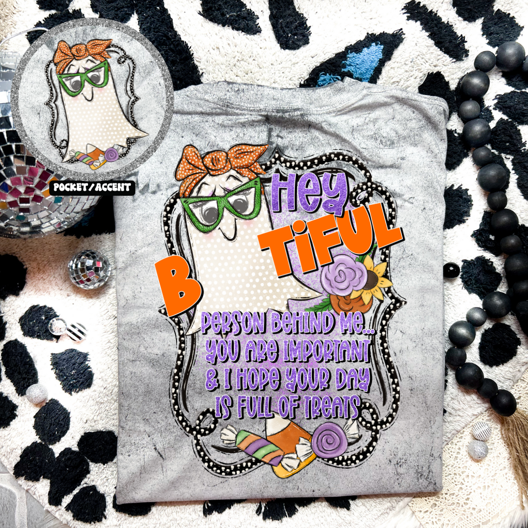 Dear Person Behind Me Halloween DTF Transfer