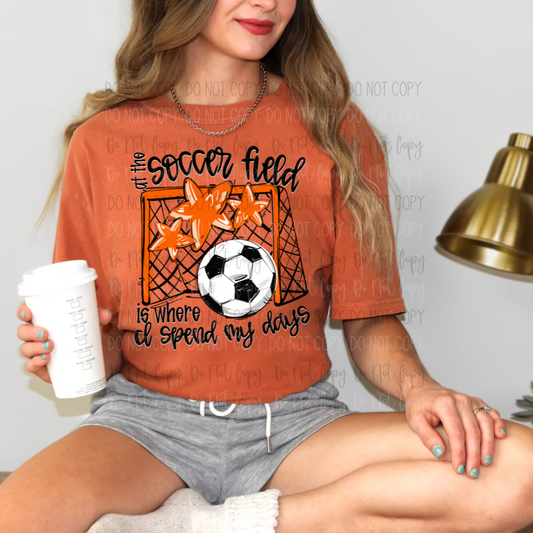 *At The Soccer Field DTF Transfer
