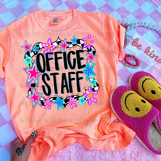 *Custom Stars School Frame DTF Transfer