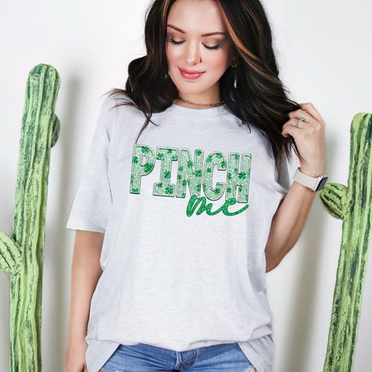 Pinch Me Embroidery DTF