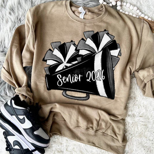 Solid Cheer Pom DTF Transfer