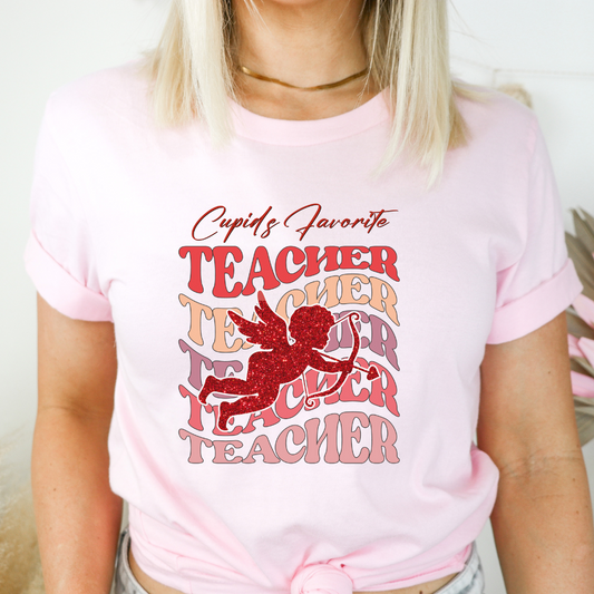 Cupids Favorite Teacher DTF