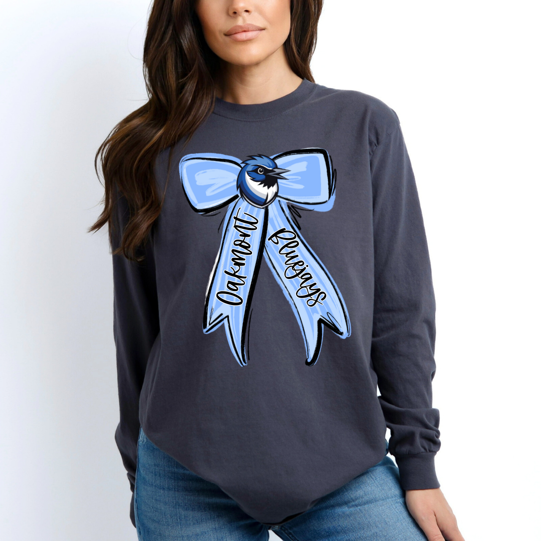 Spaced Out Sporty Long Bow DTF Transfer