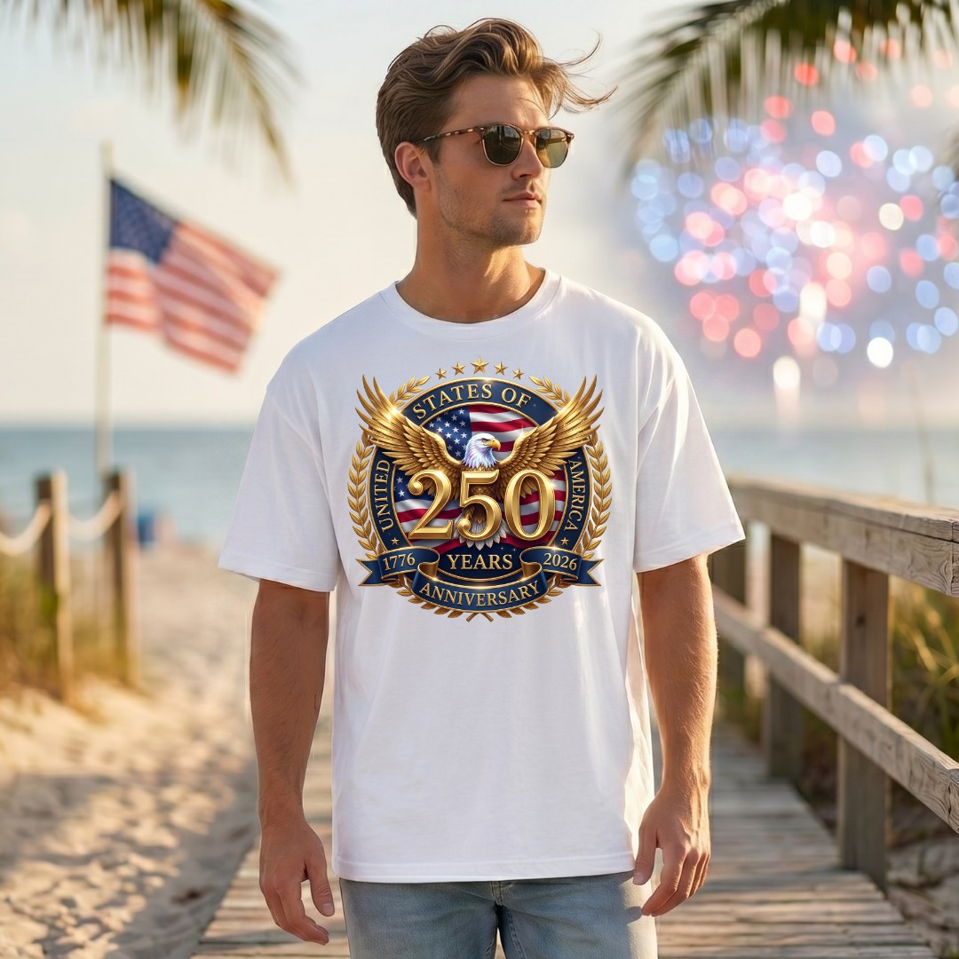 250 Years Anniversary DTF Transfer