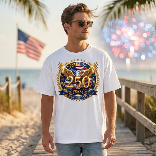 250 Years Anniversary DTF Transfer