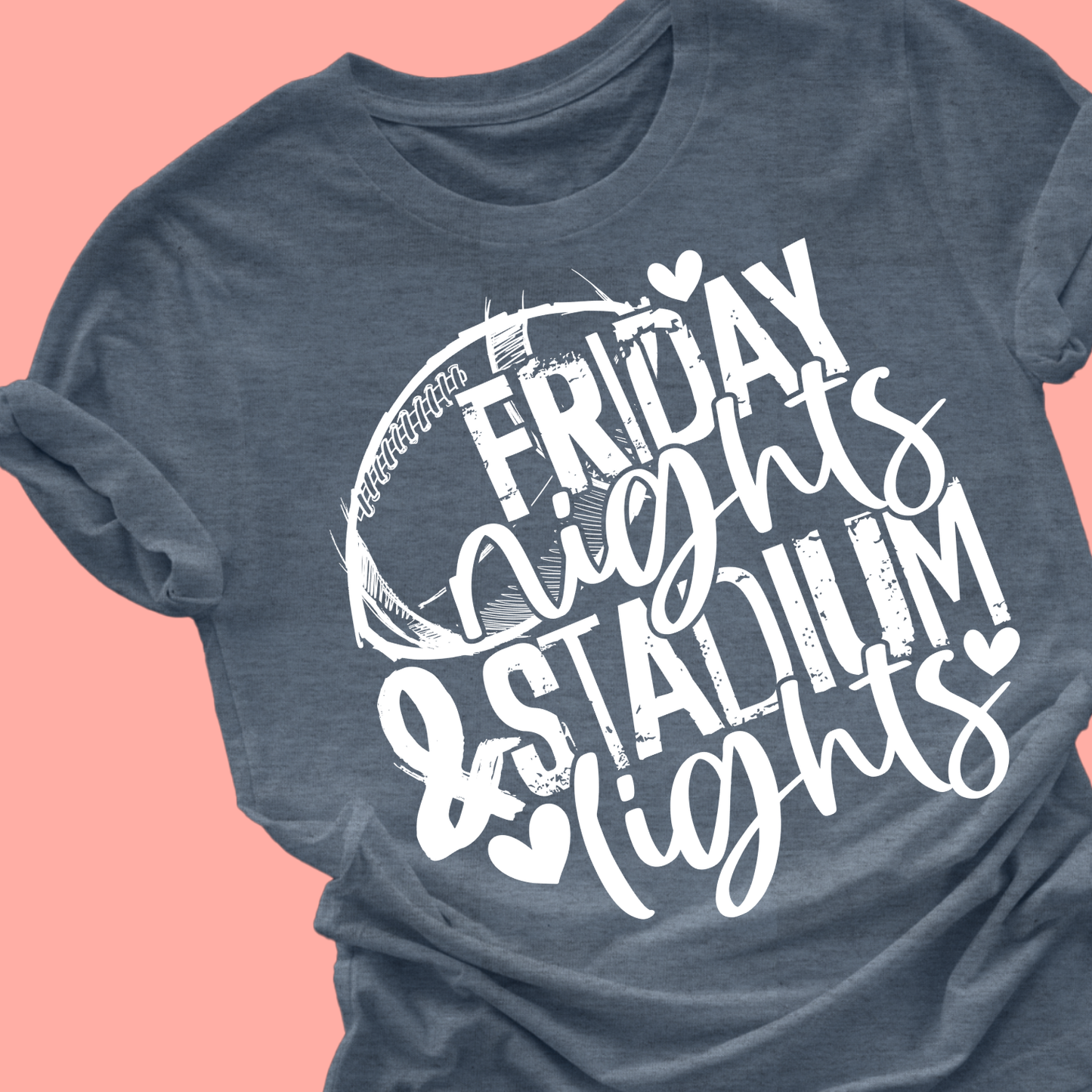 Friday Night and Stadium Lights DTf Transfer