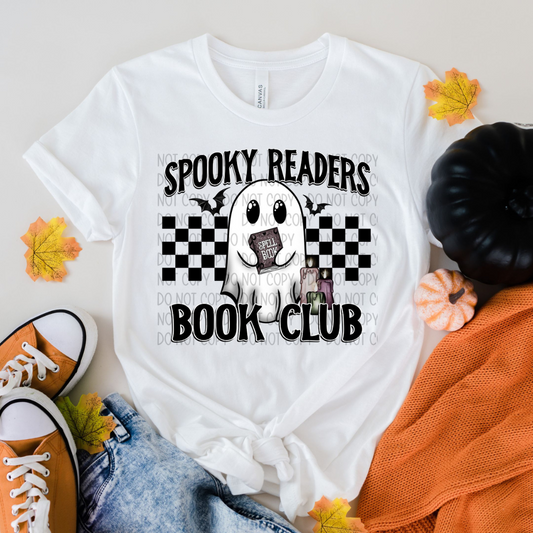 Spooky Readers Book Club DTF Transfer