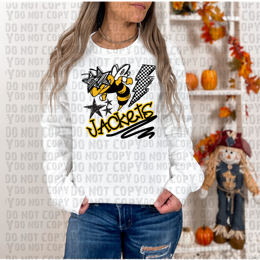 Jackets Starry Eyes & Bolt DTF