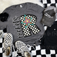 *Custom Checkered Spring Pop Alpha DTF Transfer