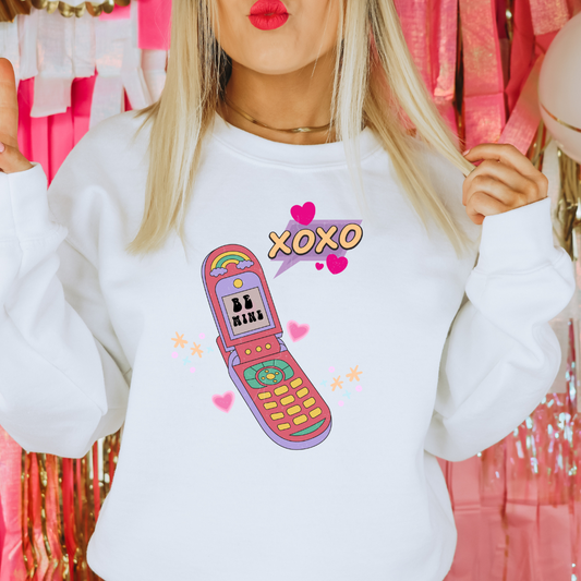 Be Mine Cell Phone DTF