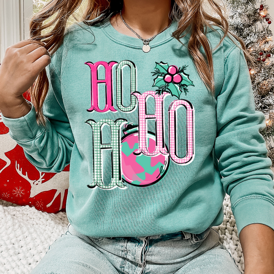 Preppy Christmas DTF Transfer