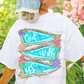 Faith Pennants Front Back DTF Transfer