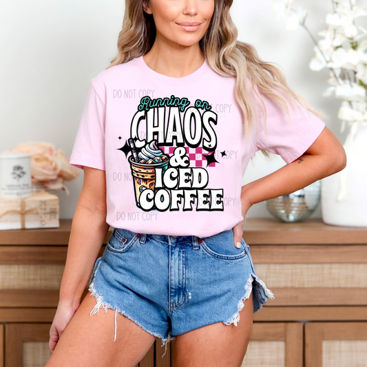 Chaos and Iced Coffee DTF