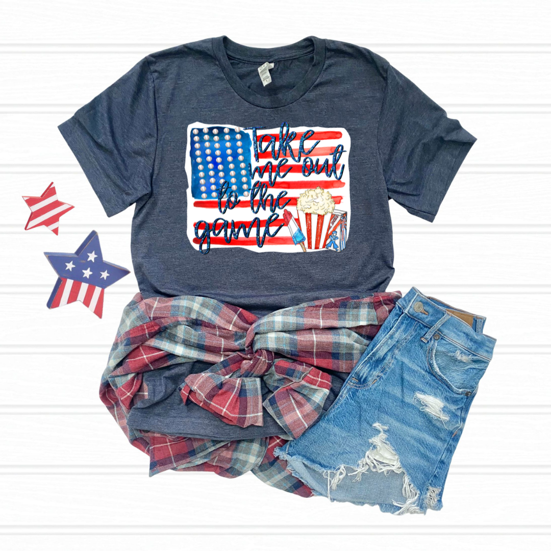 Take Me Out To The Ball Game DTF Transfer