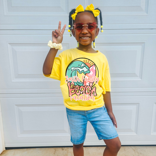 *Custom Beach Circle DTF Transfer