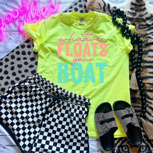 Whatever Floats Your Boat DTF Transfer