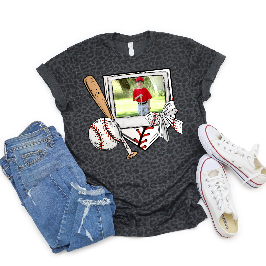 Baseball Photo DTF Transfer