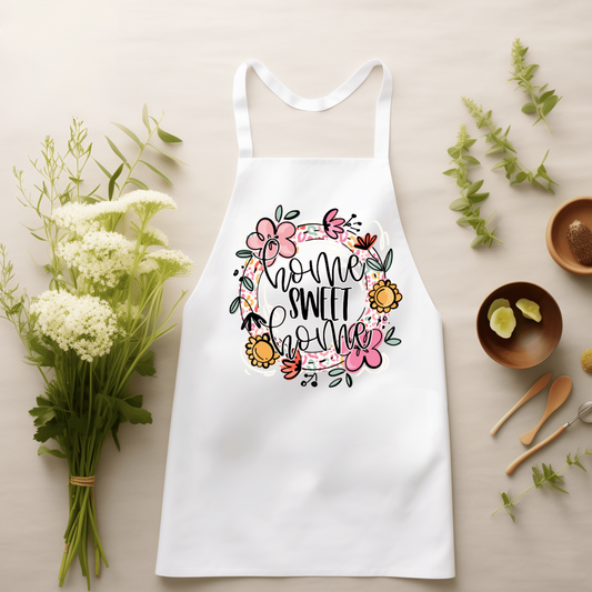 Home Sweet Home Circle Frame DTF Transfer