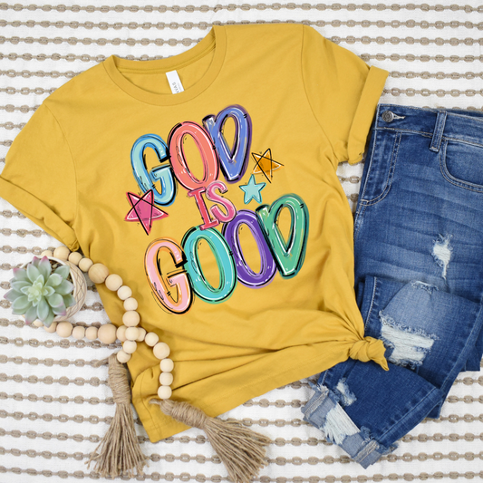 God Is Good DTF Transfer