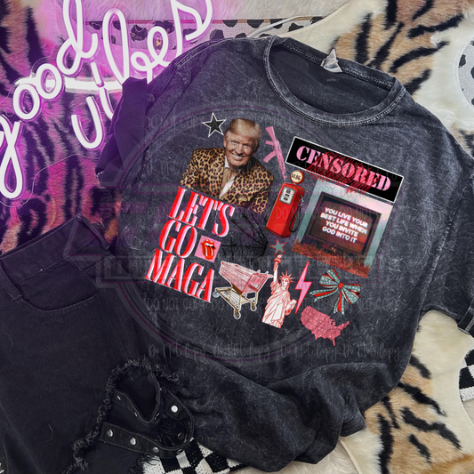 Uncensored MAGA DTF Transfer