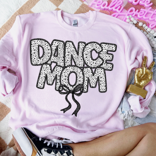 Dance Mom Bow DTF