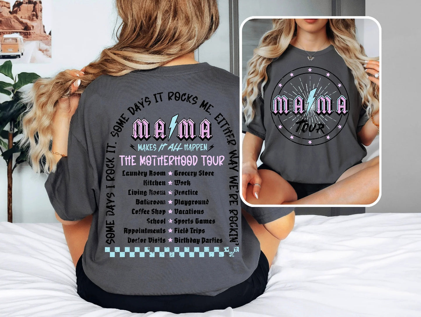 Motherhood World Tour Front Back DTF