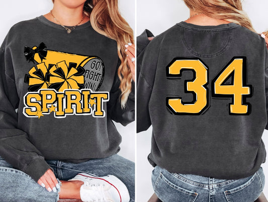 *So Sporty Custom Mascot Spirit Collage DTF Transfer