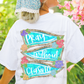 Faith Pennants Front Back DTF Transfer