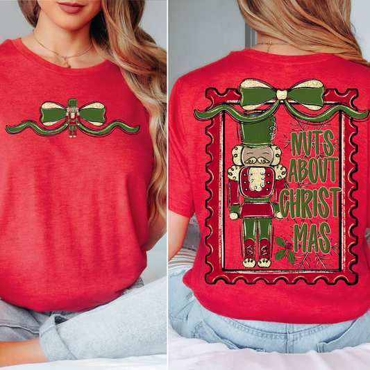 Nuts About Christmas DTF Transfer