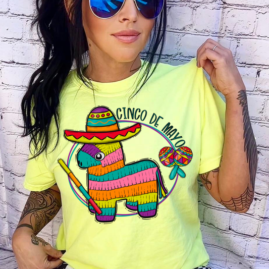 Cinco De Mayo DTF Transfer