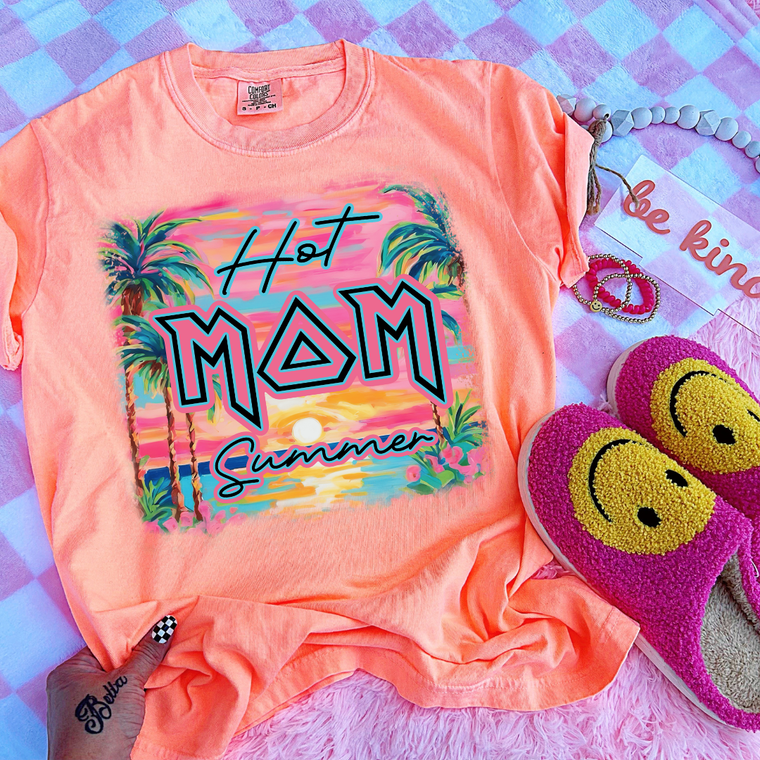 Hot Mom Summer DTF Transfer