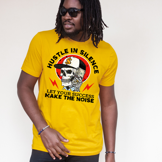 Hustle In Silence DTF