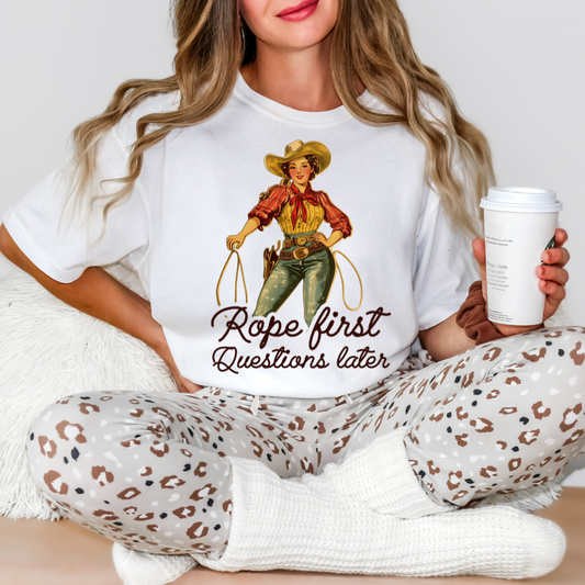 Rope First Questions Later DTF Transfer