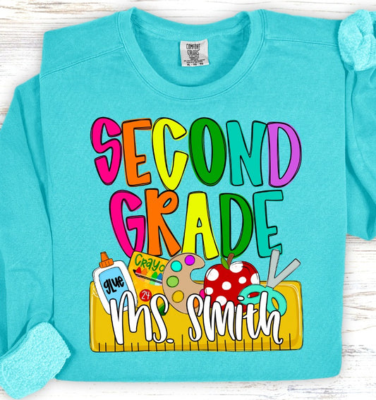 *Back To School Name Plates DTF Transfer