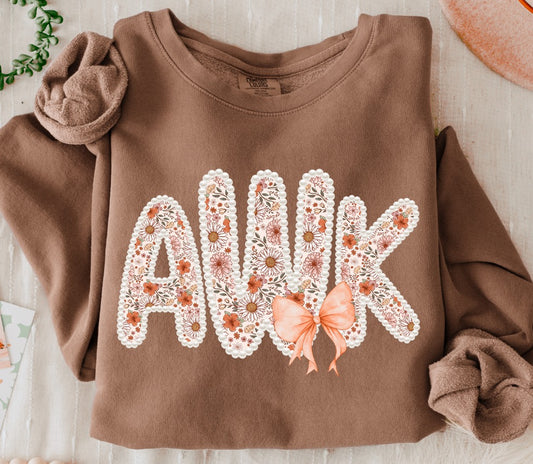 Fancy Fall Monogram DTF Transfer