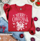 Merry Christmas Vintage White DTF Transfer