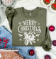 Merry Christmas Vintage White DTF Transfer