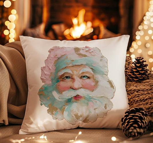 Painted Santa DTF Transfer