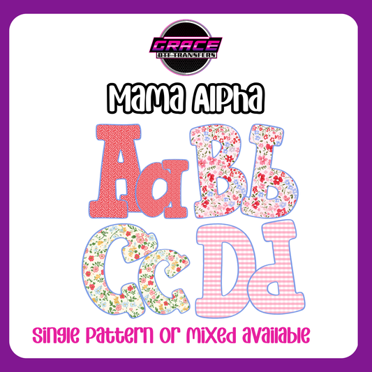 Mama Alpha DTF Transfer