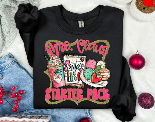 Mrs Claus Starter Pack DTF Transfer
