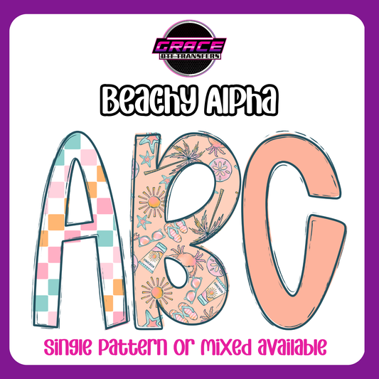 Beachy Alpha DTF Transfer