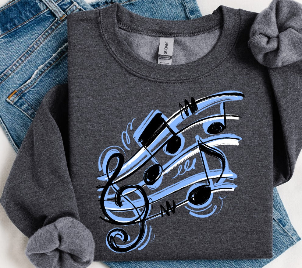 *Band/Choir Notes DTF Transfer